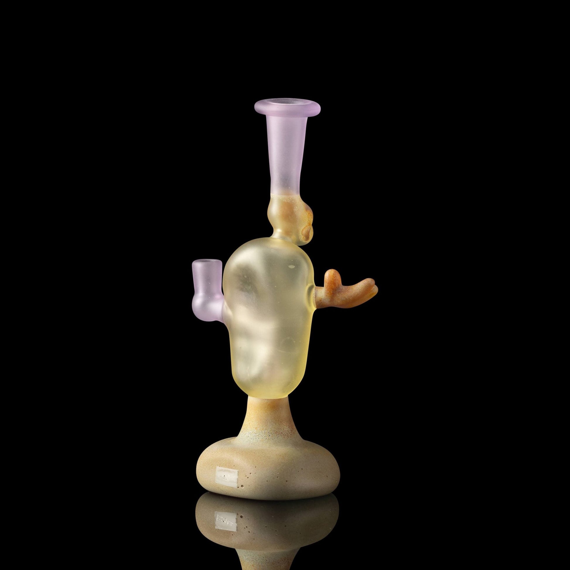 hand-blown art piece - A Mani Tube by Gomez Glass (2023 Release)