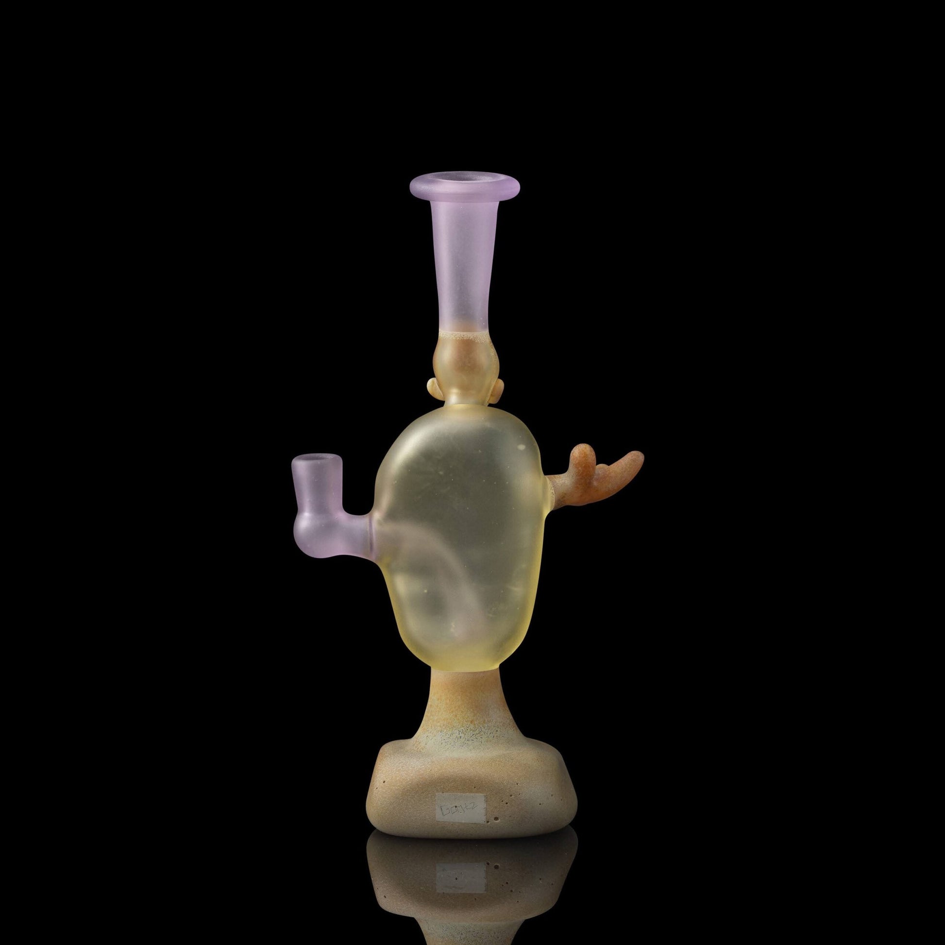 hand-blown art piece - A Mani Tube by Gomez Glass (2023 Release)