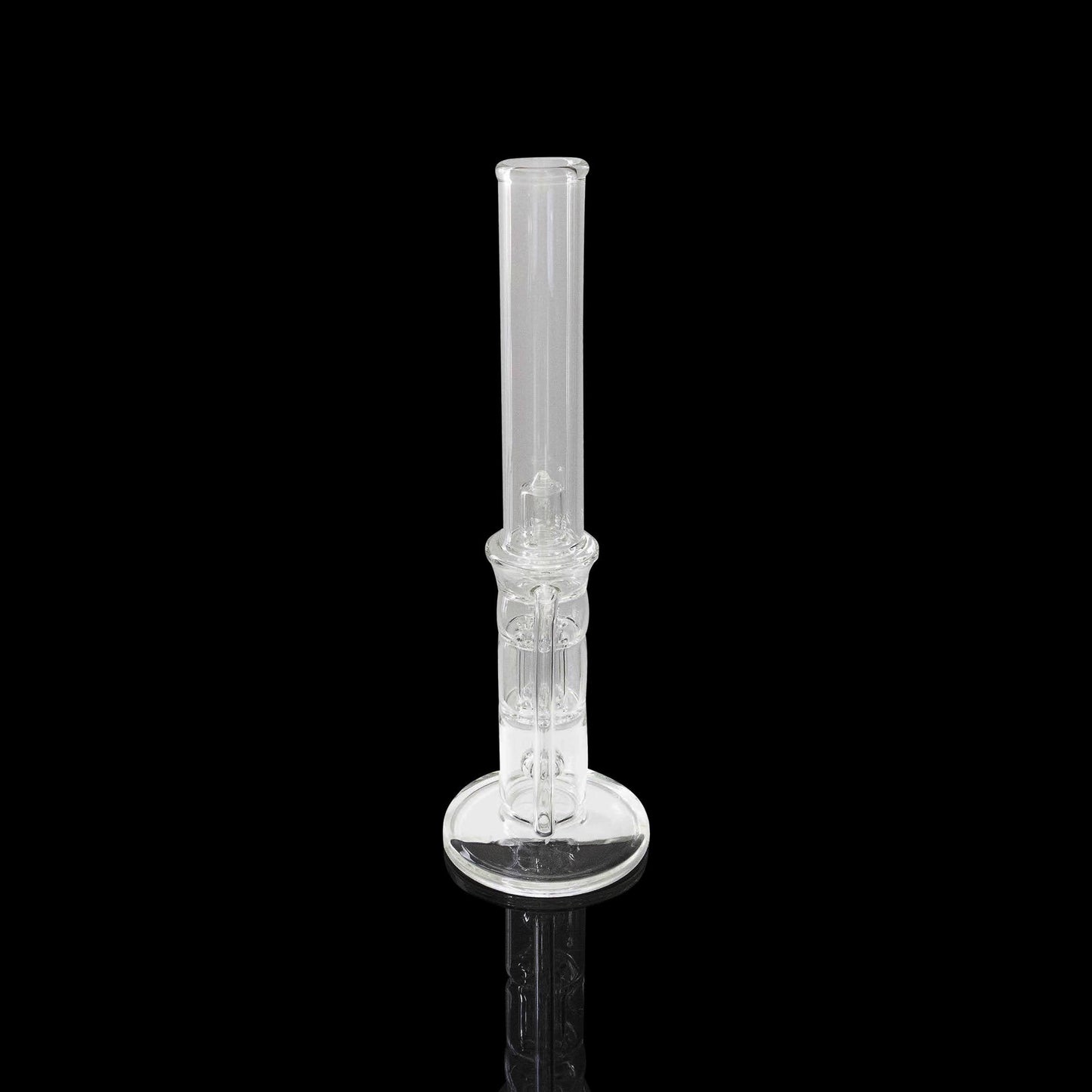 exquisite art piece - 15 1/2” Pillar w/ Drain by Gobs Glass (2023 Release)