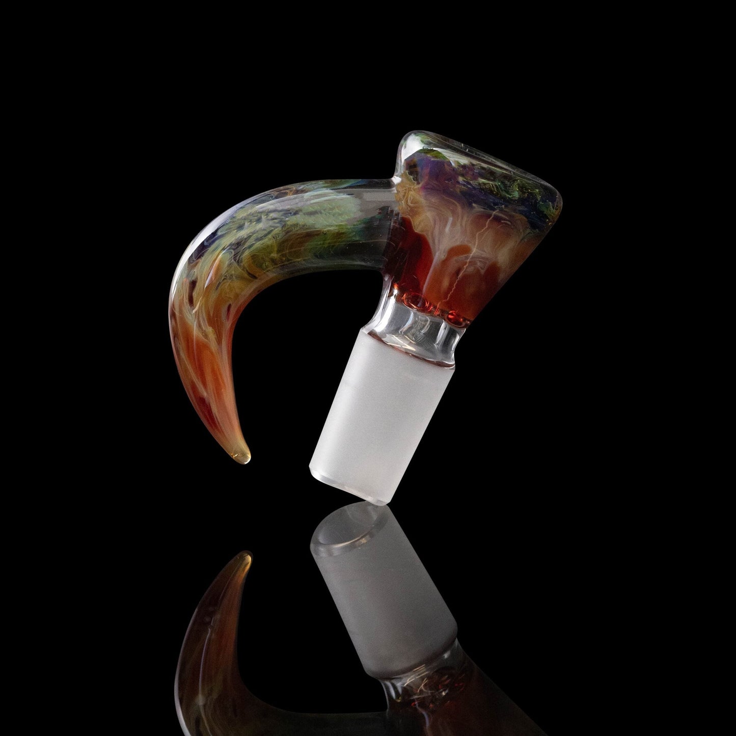 hand-blown art piece - 15” Multicolor Chaos Straight Tube by Gobs Glass (2023 Release)