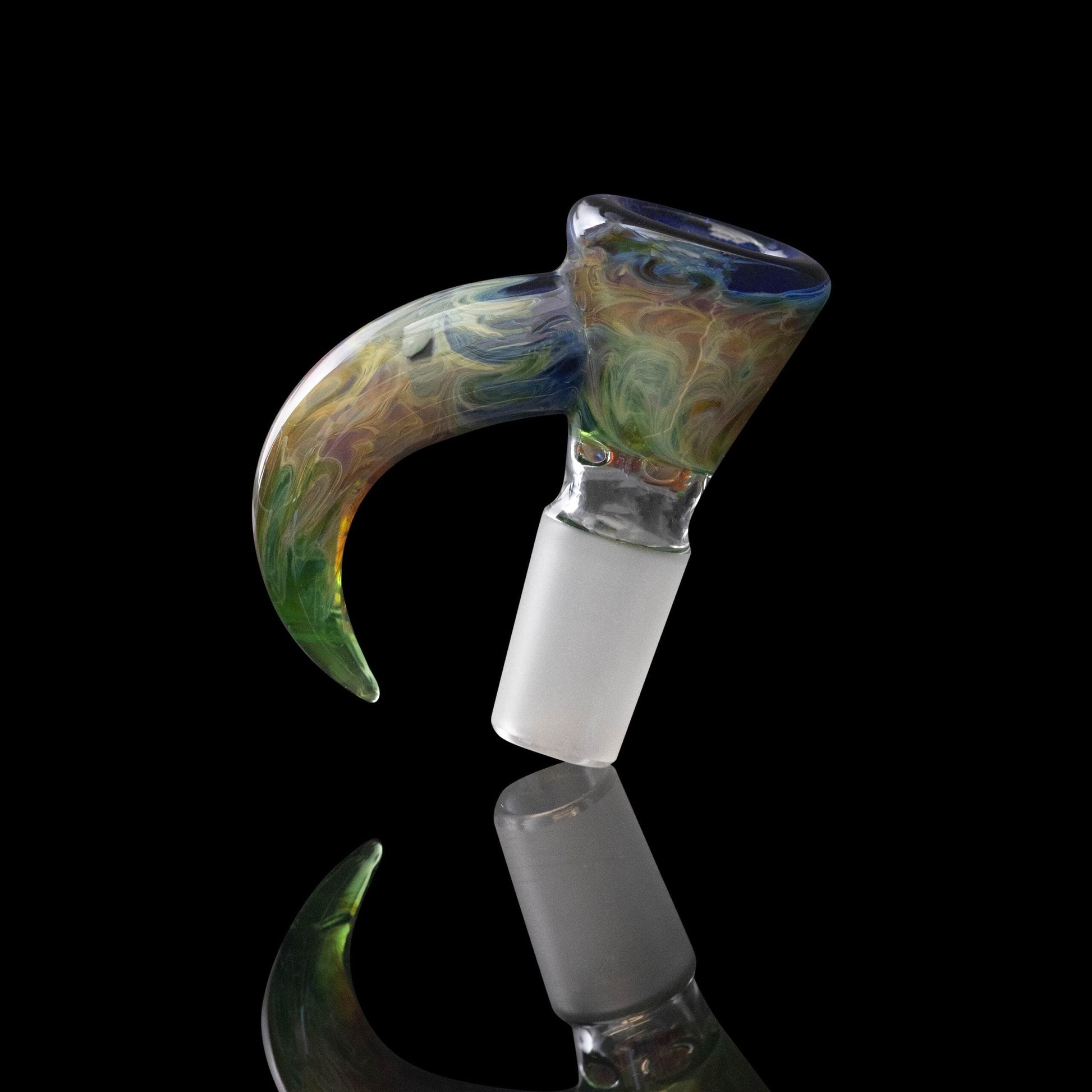 sophisticated art piece - 12” Multicolor Chaos Straight Tube by Gobs Glass (2023 Release)