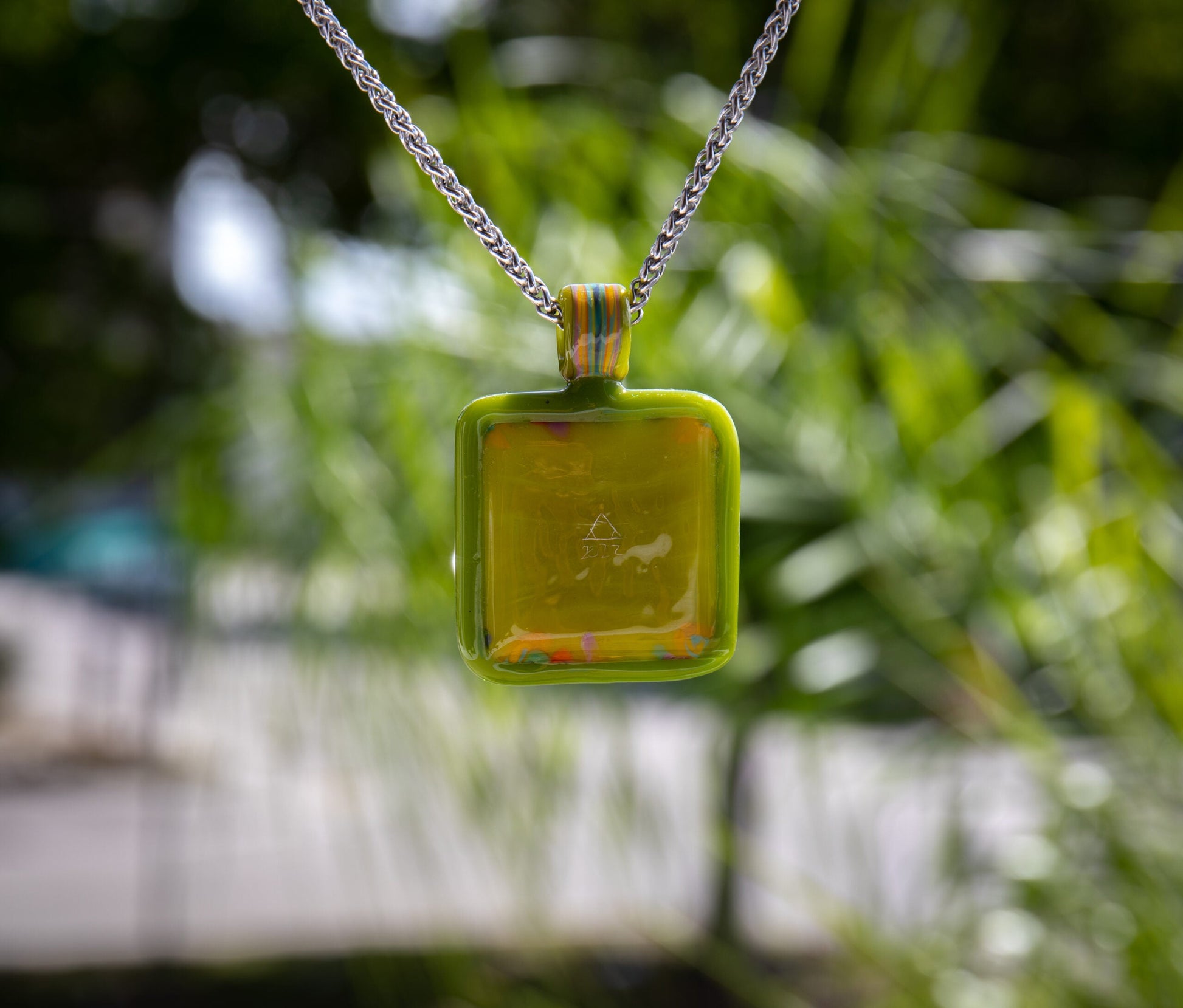 artisan-crafted glass pendant - Zkittlez Pendant (A) by Trip A (Sweater Weather)