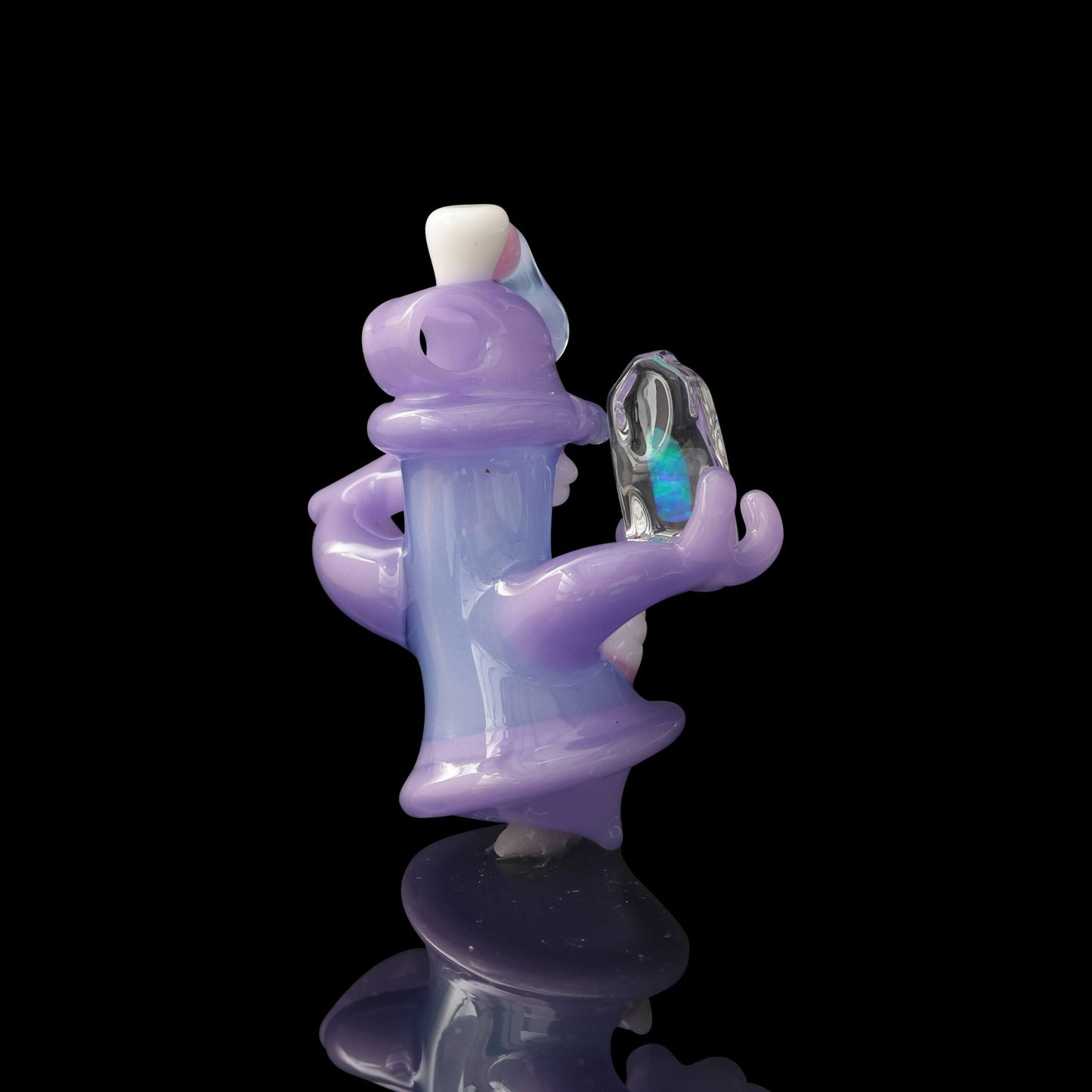 luxurious glass pendant - Light Purple Heady Pendant by Glasshole (2023)