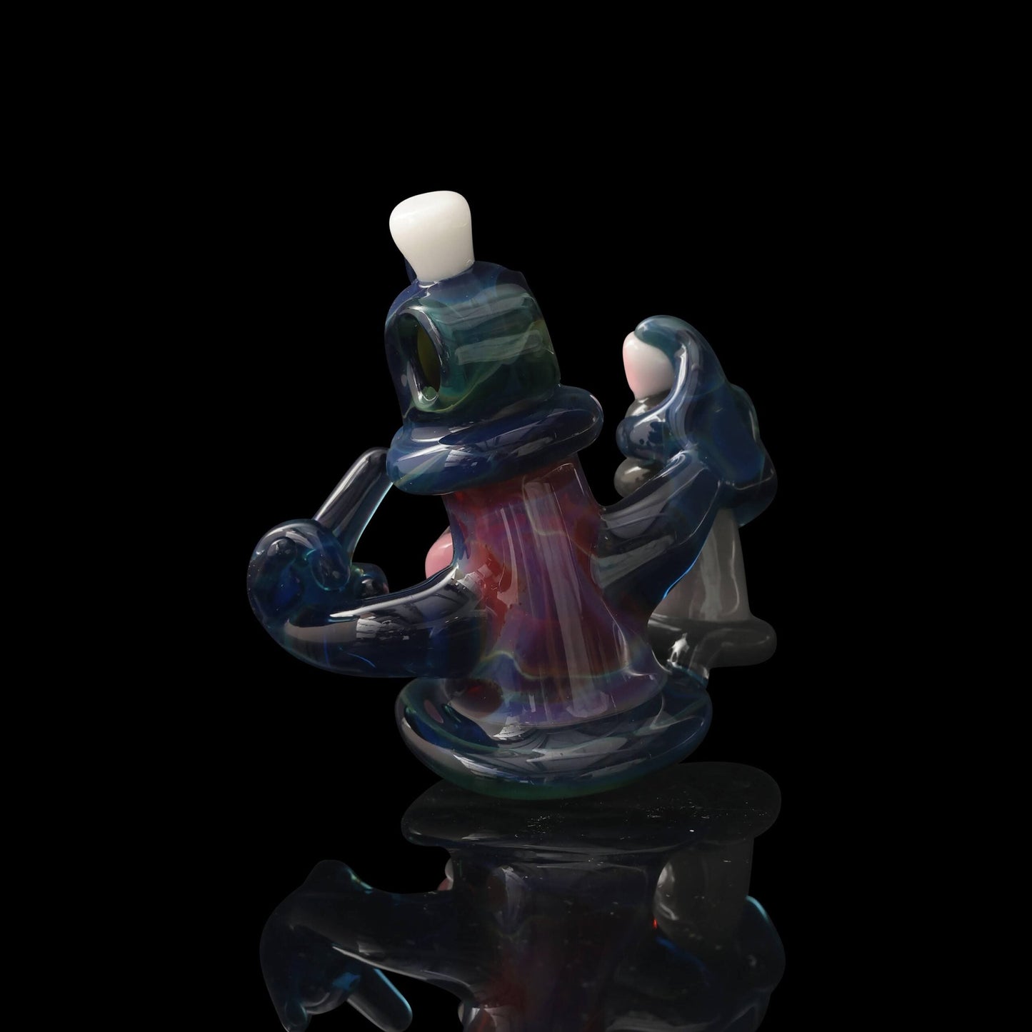 heady glass pendant - Fumed Blue Heady Pendant by GlassHole (2023)