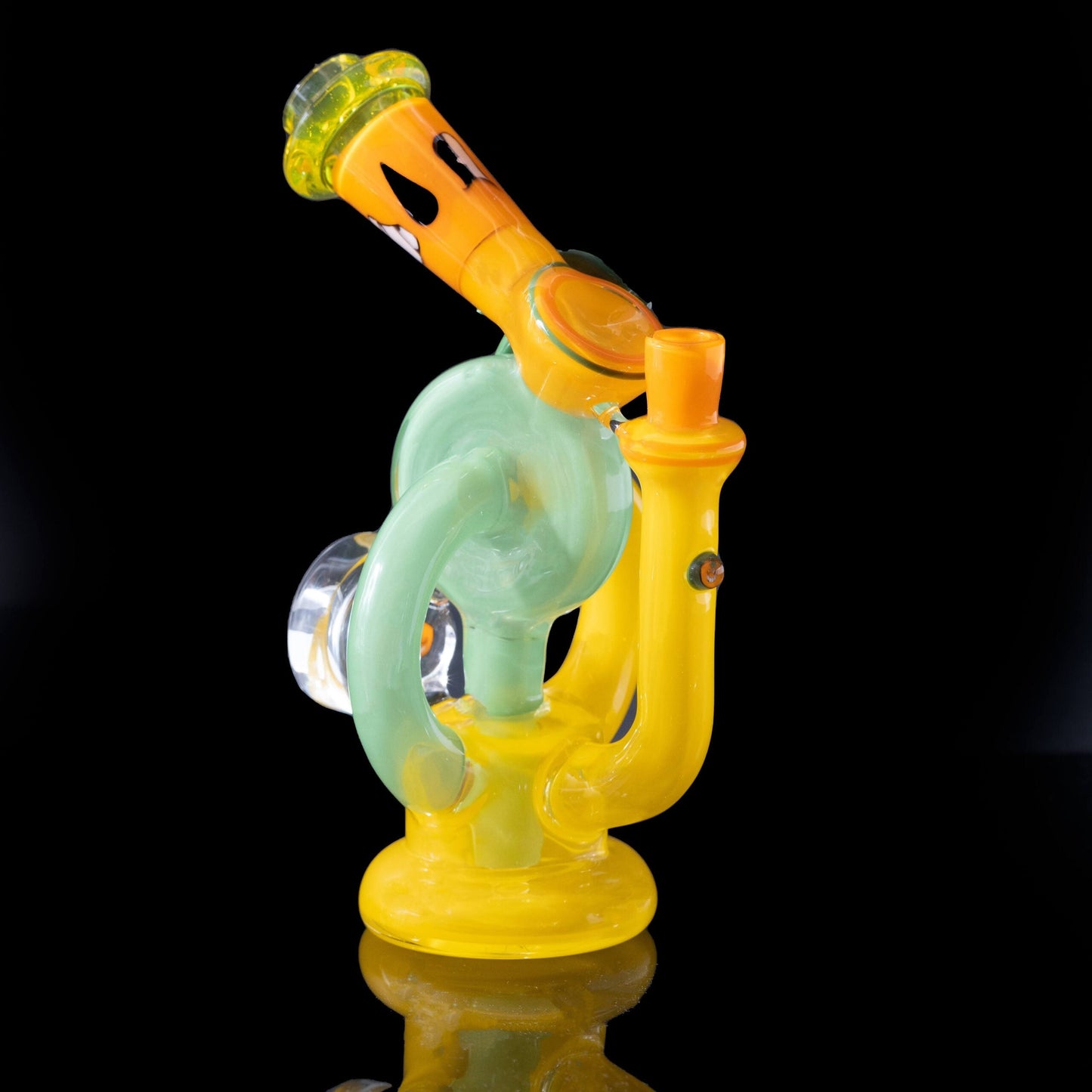 artisan-crafted art piece - Atomik x Groe "Oxygen/Hydrogen Collider #4" (Got the Juice Vol. 2)