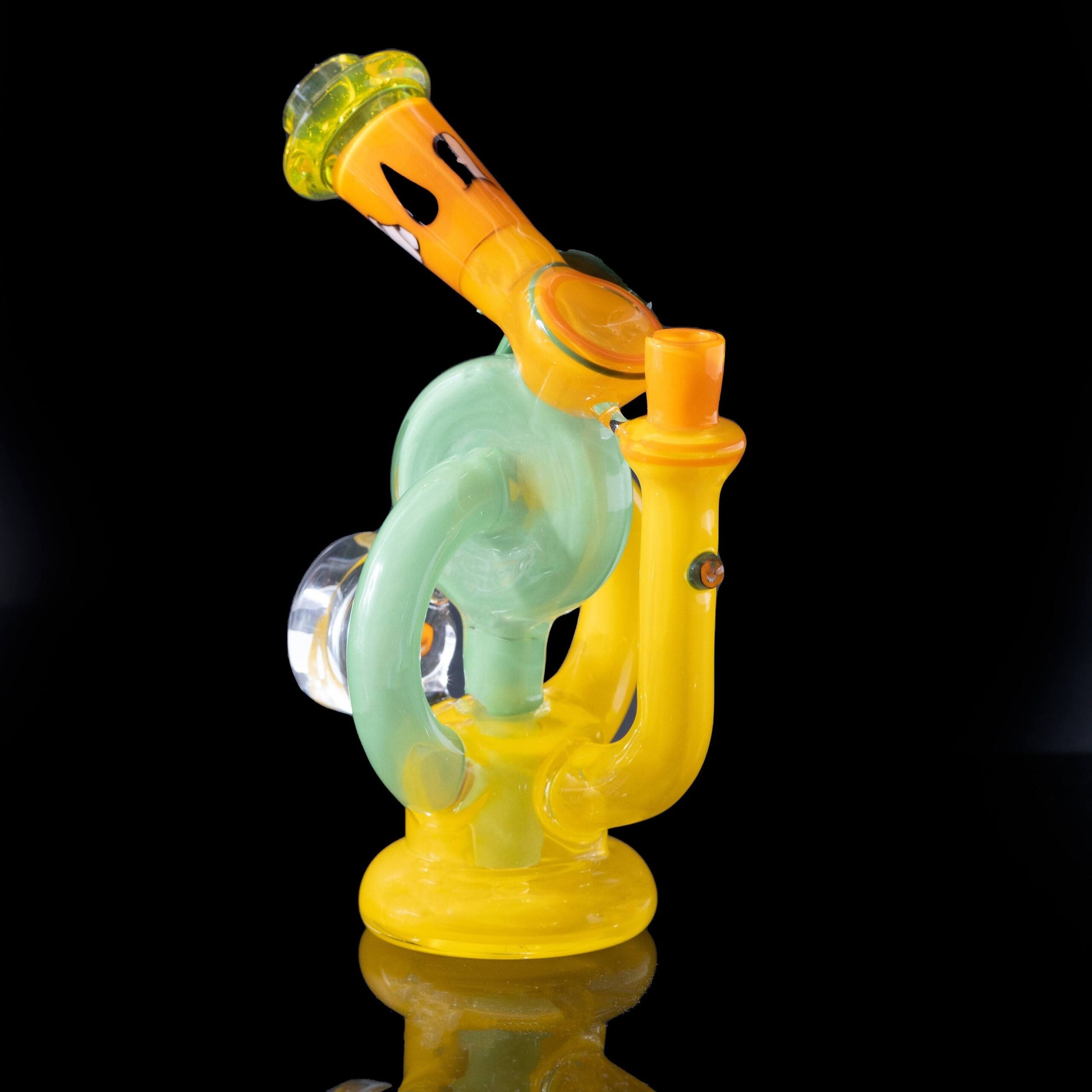 artisan-crafted art piece - Atomik x Groe "Oxygen/Hydrogen Collider #4" (Got the Juice Vol. 2)