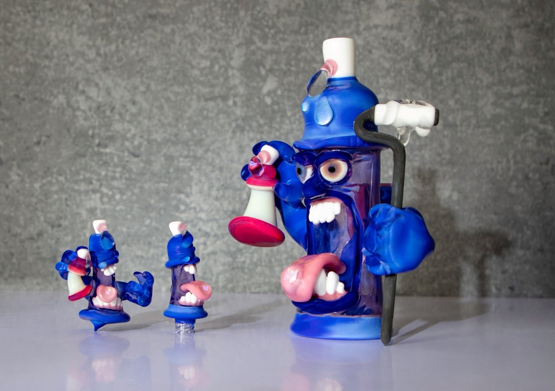 artisan-crafted art piece - Big Kid Toy Collection by Glasshole (2023)