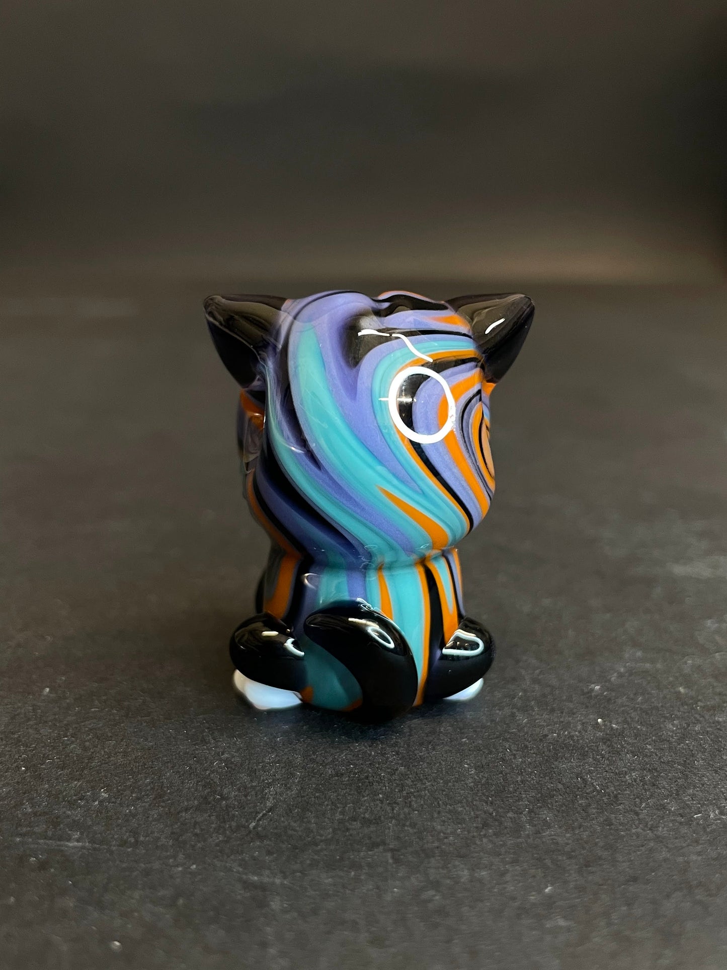 innovative glass pendant - Kitty Pendant (Q) by Nathan Belmont (2023)