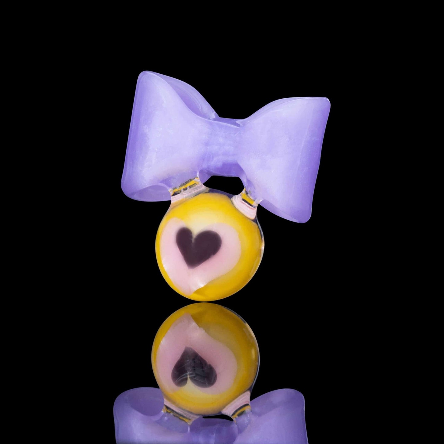 hand-blown glass pendant - Pendant by Sakibomb Hackysacky x CalM (Trinkets & Tokens 2022)